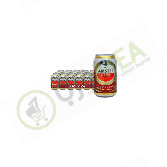 Amstel Malta Can (24 Pack)